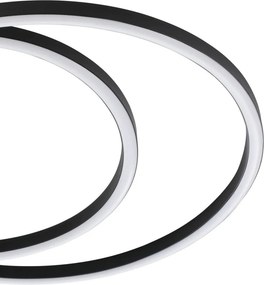 EGLO 900471 RUOTALE Modern LED Mennyezeti Lámpa Fehér, Fekete LED IP20