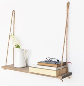 Fali polc 13x60 cm fenyő