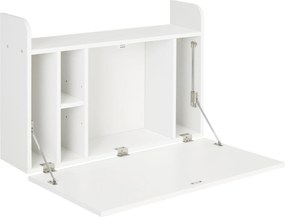 HOMCOM Fali Hajtogatható Íróasztal Polc - 77 x 20 x 51 cm | Aosom
