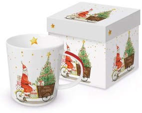 Télapós karácsonyi porcelán bögre díszdobozban Delivery