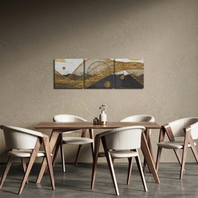 Kép - Arany toll (órával) (90x30 cm)