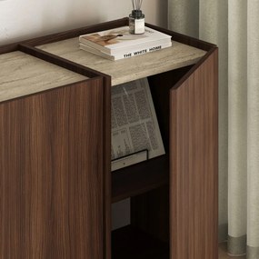Dorma - Travertine, Milano Walnut
