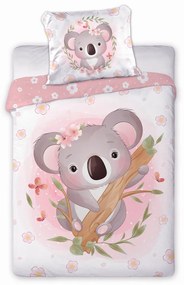 Gyerek pamut ágynemű KOALA 100x135cm