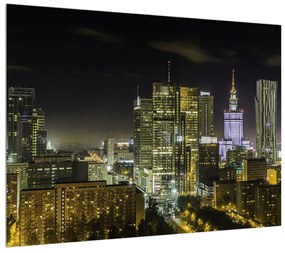 A felhőkarcolók képe (70x50 cm)