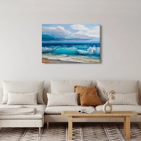 Kép - tengeri hullámok (90x60 cm)