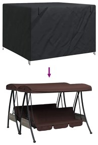 Kültéri hinta takaró 250 x 250 x 160 cm 600D Oxford Szövet