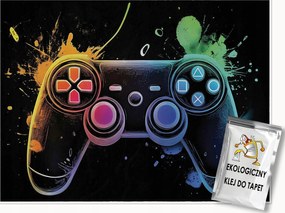 Fotótapéta Fiú Gyerekeknek Gaming Ifjúsági Tapéta Graffiti 200x140