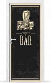 Furnér Kültéri Ajtó matrica Bútor öntapadós Könnyű Ragasztás