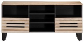 tömör mangófa TV-szekrény 100 x 34 x 46 cm