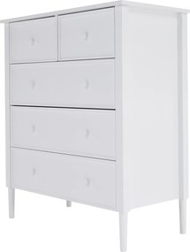 Komód, fehér, TEANA