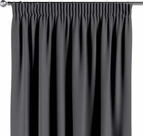 Függöny ráncoló szalaggal 1 db 130x245cm szürke