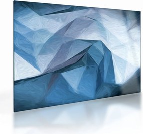 Az absztrakció képe (üvegen) (70x50 cm)