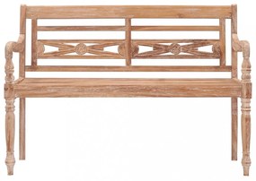 tömör antikolt fehér tíkfa Batavia pad 120 cm