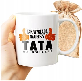 Nyomott Mintás Bögre Így Néz Ki A Világ Legjobb Apukája Apák Napi Nyomat