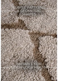 Bézs szőnyeg 80x120 cm Perrotin Beige – Elle Decoration