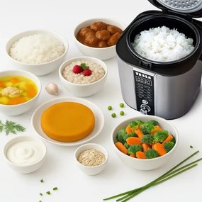 TESLA Electronics MultiCook - Multifunkciós rizsfőző 2,1 l 400W/230V