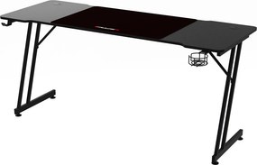 NERO karbon gamer asztal 140 × 60 cm