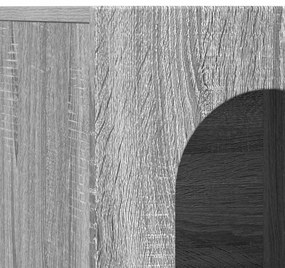 Széf Szürke Sonoma 100 x 35 x 59 cm Faanyag