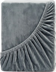 4Home mikroflanel lepedő, sötétszürke, 160 x 200 cm