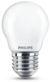 Philips P45 E27 LED kisgömb fényforrás, 2.2W=25W, 2700K, 250 lm, 220-240V