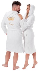 Fürdőköpeny King fehér S/M
