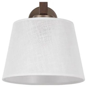 Brilagi - Fali lámpa LATTE 1xE27/15W/230V fenyő/fehér