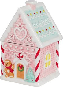 SWEET X-MAS sütitartó házikó 16x26cm