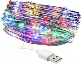 Karácsonyfa Fények Led Drót 100 Többszínű Usb MIX