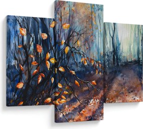 Kép - Az őszi nap sugarai (90x60 cm)