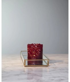 Clary piros LED viaszgyertya, magasság 10 cm - Star Trading