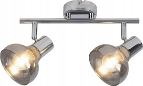 Holly mennyezeti spotlámpa max. 2x40W E14 IP20 króm