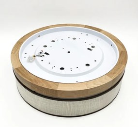 Brilagi - BELLADONNA LED mennyezeti lámpa LED/36W/230V, átm. 40 cm, krémszín/tölgy