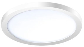 Azzardo Slim fürdőszobai mennyezeti lámpa, fehér, 4000K természetes fehér, beépített LED, 12W, 1000 lm, AZ-2842