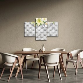 Liliom virágok képe (90x60 cm)