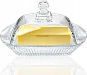 Luxito üveg vajtartó Vajtartó Fedéllel Vajtartó