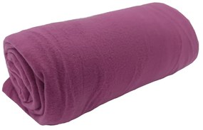 Lila fleece takaró 150x200 cm Plain – JAHU collections