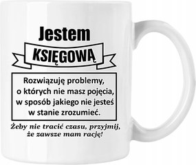 Könyvelő vagyok bögre fehér 330ml