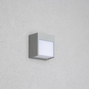 Brilagi - LED Kültéri fali lámpa TERNI LED/12W/230V szürke IP44