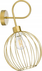 Fali Lámpa E27 csillár fix göndör loft drót gömb XL arany 1 x E27