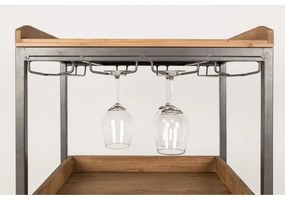 Edgar bortartó szekrény fenyőfából - White Label