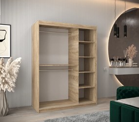 Ruhásszekrény 150 cm Verika 4 150 (szonoma tölgy). 1064286