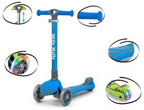 Gyerek roller Milly Mally Scooter Boogie kék