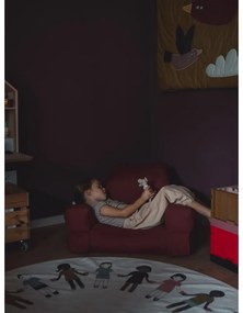 Narancssárga gyerekfotel Mini Hippo - Karup Design