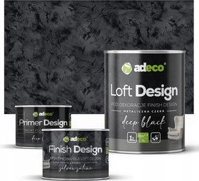 Dekorációs hatás Loft Design szett 5 m² metál silver festék