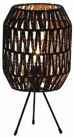 Asztali lámpa 1xE14/25W/230V rattan