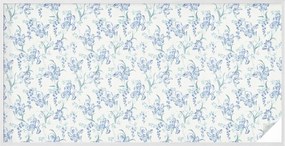 Öntapadós Ablakfólia Adatvédelem Kék virágok 200x100