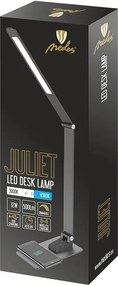 LED lámpa JULIET 12 W dimmelhető, vezeték nélküli töltés, időzítő, USB - DL5303/B
