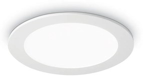 IDEAL LUX GROOVE beépíthető lámpa, 4000K természetes fehér, 2800 lm, 30W, beépített LED, 147680