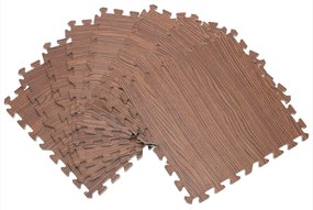 Deuba Védő padlószőnyeg szett 8 db - barna