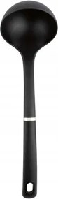 Ernesto Konyhai merőkanál leveshez, 32 cm Fekete (14 K3/E-25)